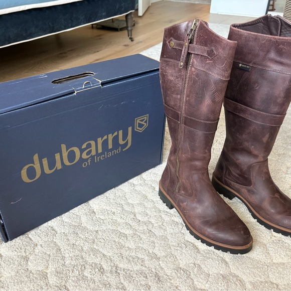 Dubarry of Ireland Shoes - Dubarry Old Rum Leather Boots